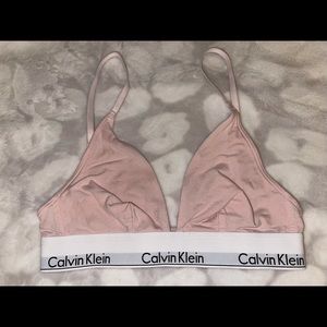 Calvin Klein Cotton Triangle Bralette